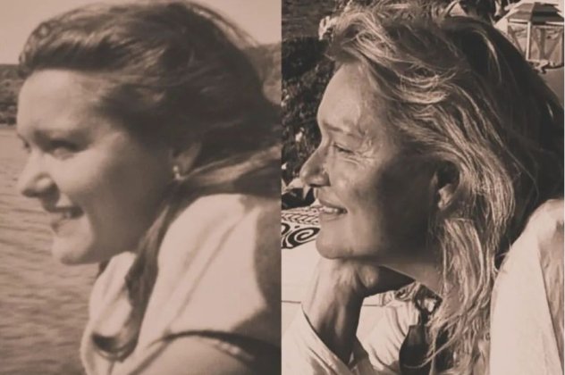 Η Μαρία Καβογιάννη έκανε remake την αγαπημένη της φωτό - Κοιτάει με την ίδια νοσταλγία τη θάλασσα όπως και τότε ... - Κυρίως Φωτογραφία - Gallery - Video