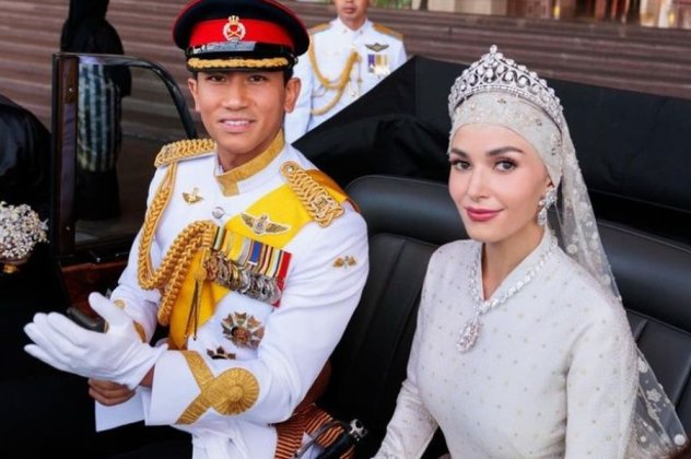 Χλιδάτος γάμος στο Μπρουνέι: Παντρεύτηκε ο περιζήτητος εργένης, πρίγκιπας Abdul Mateen την καλλονή Anisha - Δείτε όλες τις φωτό από τους εορτασμούς  - Κυρίως Φωτογραφία - Gallery - Video