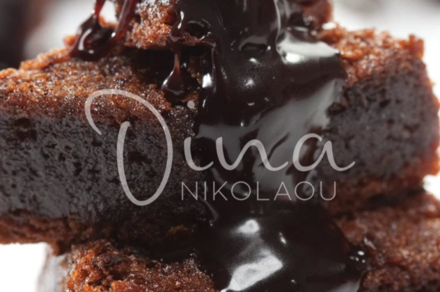 Ντίνα Νικολάου: Μια σοκολατόπιτα σκέτη κόλαση για τους απανταχού chocoholics - Με πλούσια γεύση, υπέροχη υφή! - Κυρίως Φωτογραφία - Gallery - Video