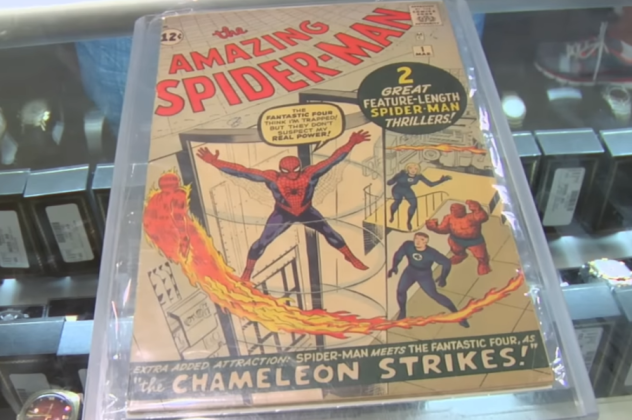 «The Amazing Spider-Man»: Σπάνιο αντίτυπο του 1ου τεύχους πωλήθηκε έναντι 1,38 εκατ. δολ. – Αγοράστηκε 12 σεντς το 1963 - Κυρίως Φωτογραφία - Gallery - Video