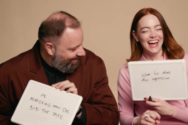 Δείτε το βίντεο: Γιώργος Λάνθιμος και Emma Stone δεν μπορούν να σταματήσουν να γελούν σε παιχνιδί ερωτο-απαντήσεων του περιοδικού Variety – Το αχτύπητο δίδυμο! - Κυρίως Φωτογραφία - Gallery - Video