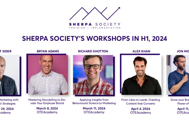 Sherpa Society: Παρουσίαση των 6 νέων ολοήμερων workshops για marketers - Με διεθνώς αναγνωρισμένους εισηγητές - Κυρίως Φωτογραφία - Gallery - Video