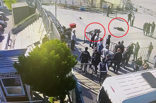 Δείτε βίντεο από την επίθεση έξω από δικαστικό μέγαρο της Κωνσταντινούπολης: Έξι τραυματίες από πυροβολισμούς, νεκροί οι δύο δράστες – Προσοχή σκληρές εικόνες - Κυρίως Φωτογραφία - Gallery - Video