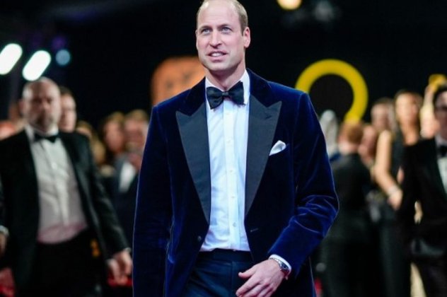 Με βελούδινο bleu nuit κοστούμι ο πρίγκιπας Γουίλιαμ πήγε και στο πάρτι των BAFTA χωρίς την πριγκίπισσα του και το διασκέδασε (φωτό-βίντεο) - Κυρίως Φωτογραφία - Gallery - Video