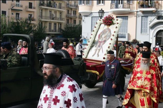 Η Θεσσαλονίκη γιορτάζει τα 100 χρόνια ελευθερίας και τιμά τον πολιούχο της, Άγιο Δημήτριο - Κυρίως Φωτογραφία - Gallery - Video