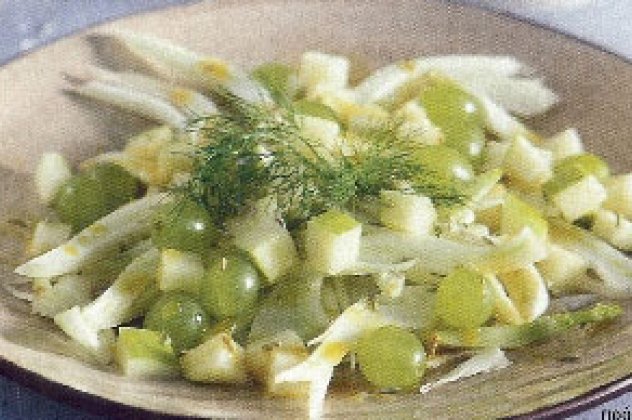 Σαλάτα με φινόκιο, πράσινο μήλο και σουλτανίνα - Μια χαρά διαιτούλα η πρόταση του Ηλία Μαμαλάκη  - Κυρίως Φωτογραφία - Gallery - Video