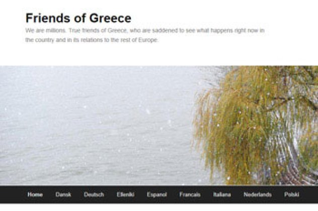 Στον αέρα το site των Friends Of Greece σε 9 γλώσσες www.friendsofgreece.eu - Κυρίως Φωτογραφία - Gallery - Video