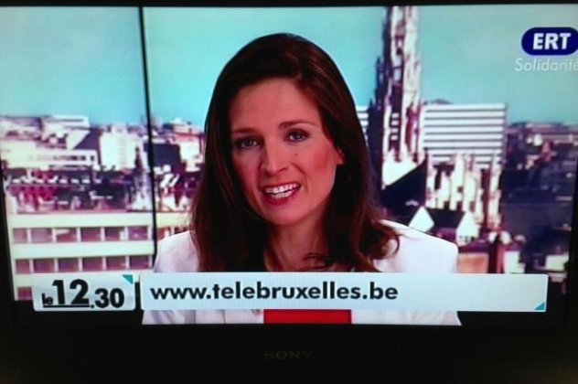 Tele Bruxelles: Η βελγική τηλεόραση με το σήμα της ΕΡΤ σε ένδειξη αλληλεγγύης!  - Κυρίως Φωτογραφία - Gallery - Video