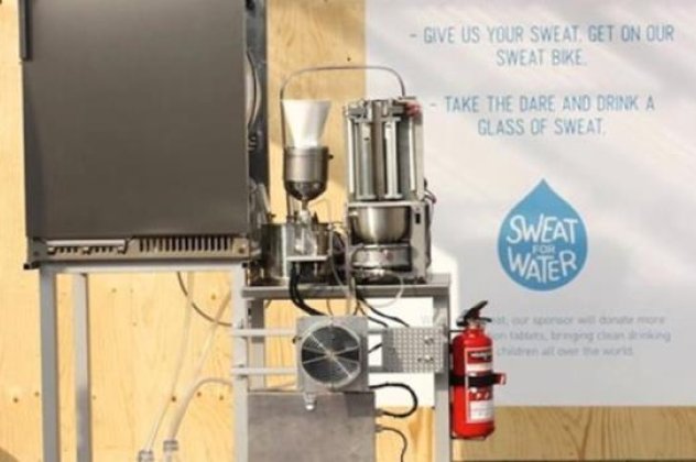Μία πρωτοποριακή μηχανή μετατρέπει την υγρασία ιδρωμένων ρούχων σε πόσιμο νερό  - Κυρίως Φωτογραφία - Gallery - Video