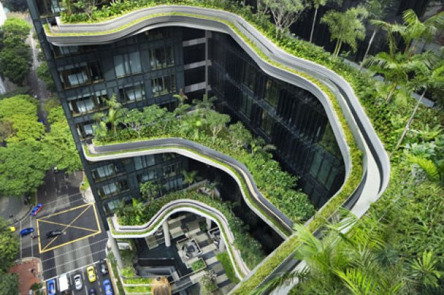 Θαυμάσια αρχιτεκτονική παρέμβαση: Ολόκληρο ξενοδοχείο στη Σιγκαπούρη με 15.000 τετραγωνικά τροπικά φυτά στα μπαλκόνια του (φωτό & βίντεο) - Κυρίως Φωτογραφία - Gallery - Video