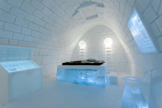 Συναρπαστικές, θεαματικές, παγωμένες οι νέες σουίτες του διάσημου ξενοδοχείου από πάγο - Οι 8 νέες σουίτες του Ice Hotel στην Σουηδία φτιάχτηκαν με 1.600 τόνους πάγο (φωτό) - Κυρίως Φωτογραφία - Gallery - Video