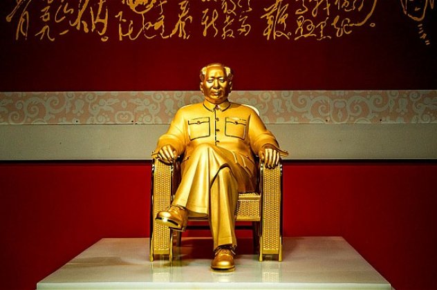 Χρυσό άγαλμα του Μάο Tσε Τουνγκ 16 εκατ. δολαρίων αποκαλύφθηκε στην Κίνα! (φωτό)‏ - Κυρίως Φωτογραφία - Gallery - Video