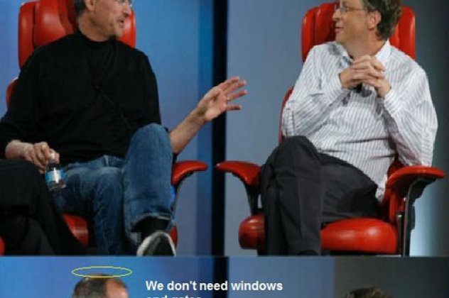 Θεϊκό χιούμορ! Ο Steve Jobs συνομιλεί από τον ουρανό με τον Bill Gates! - Κυρίως Φωτογραφία - Gallery - Video