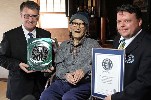 Ο μακροβιότερος άνδρας στον κόσμο είναι Ιάπωνας και 115 ετών! - Κυρίως Φωτογραφία - Gallery - Video