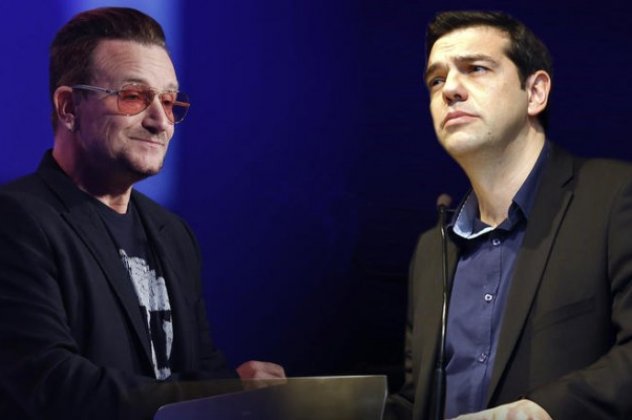 Τσίπρας vs Bono: «Σας είπε τη μισή αλήθεια για την Ιρλανδία» - Κυρίως Φωτογραφία - Gallery - Video