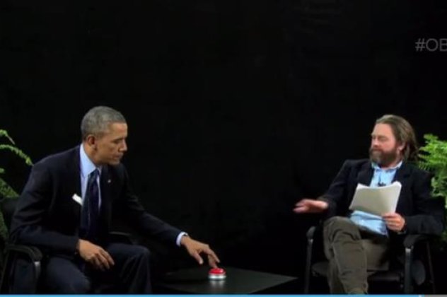 Smile: Ο δικός μας Ζακ Γαλυφιανάκης κάλεσε τον Ομπάμα στην εκπομπή του και τον είπε... σπασίκλα! Ατάραχος ο Πλανητάρχης ξεκίνησε διάλογο... πεζοδρομίου! (βίντεο)   - Κυρίως Φωτογραφία - Gallery - Video