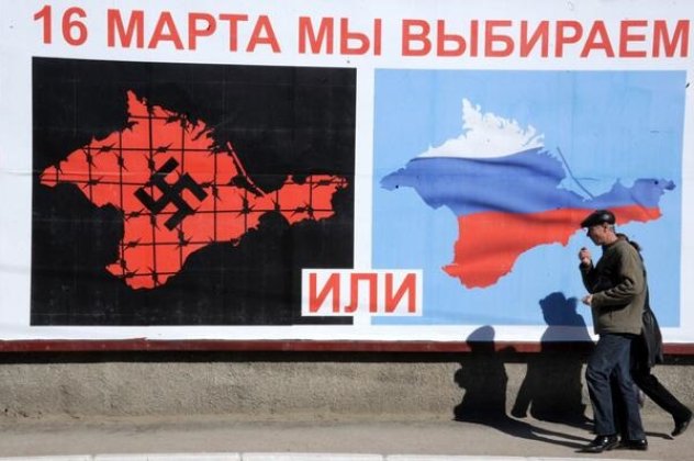 Κριμαία: ''Σταλινικό'' 96,6% ψήφισε υπέρ της ένωσης με τη Ρωσία - ''Επιστρέφουμε στην πατρίδα'' είπε ο Αξιόνοφ τραγουδώντας τον ρωσικό εθνικό ύμνο! (φωτό) - Κυρίως Φωτογραφία - Gallery - Video