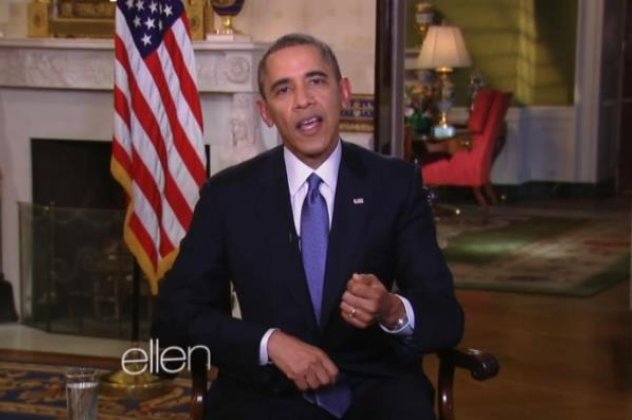 Smile: Η κωμικός Ellen Degenere δείχνει πόσο... βαριέται ο Ομπάμα όταν λείπει η Μισέλ από το σπίτι! (βίντεο) - Κυρίως Φωτογραφία - Gallery - Video