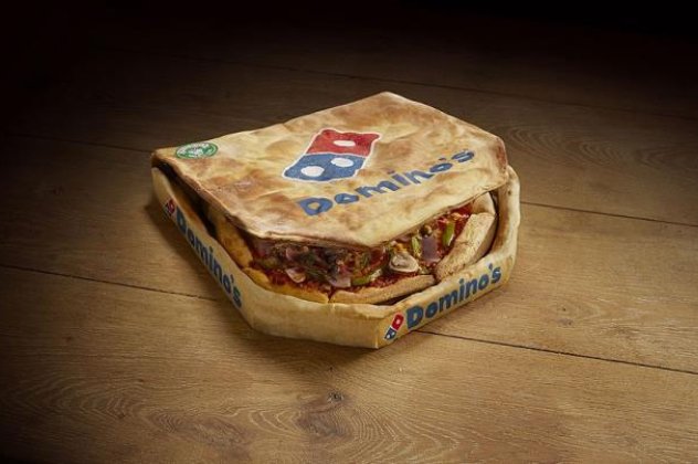 Smile : το πρώτο κουτί πίτσας που τρώγεται μαζί με το περιεχόμενο !!! Το παρουσίασε η Domino’ s και κάνει θραύση !  - Κυρίως Φωτογραφία - Gallery - Video