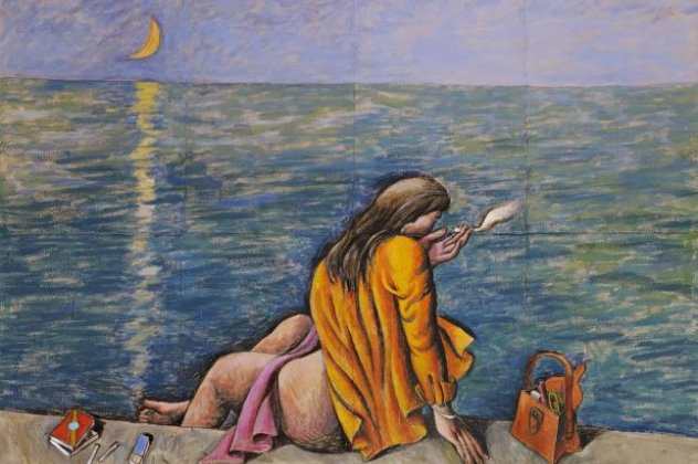 Λίγο καρπούζι, λίγο θάλασσα & το κορίτσι μου - Η γκαλερί του eirinika, φιλοξενεί σήμερα τον Παύλο Σάμιο, τον ζωγράφο του καλοκαιριού, των γεύσεων & των αισθήσεων! (φωτό) - Κυρίως Φωτογραφία - Gallery - Video