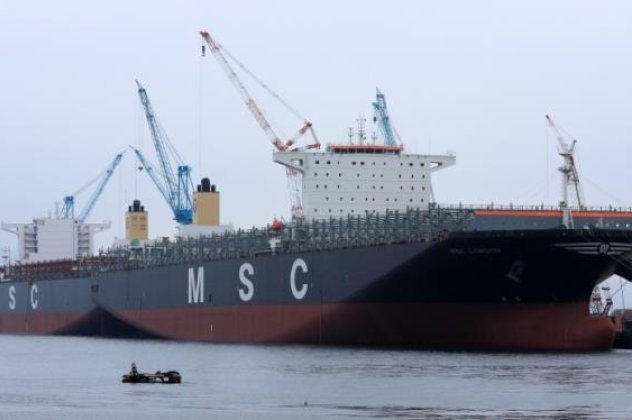 Good news: Στον Πειραιά το  «MSC London», μεγαλύτερο φορτηγό πλοίο που έχει δέσει σε ελληνικό λιμάνι (φωτό) - Κυρίως Φωτογραφία - Gallery - Video