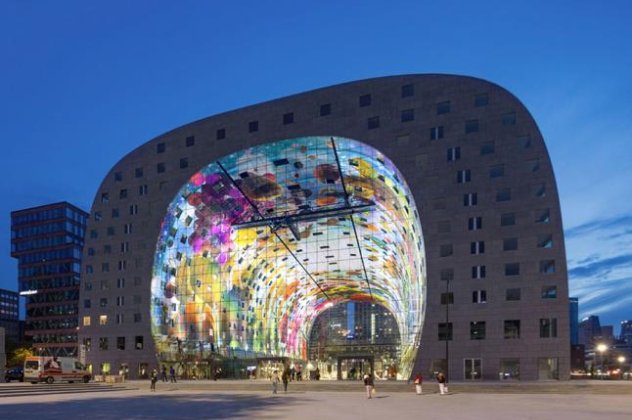 Markthal: Δεν είναι μουσείο, ούτε γκαλερί, είναι το νέο παζάρι τροφίμων του Ρότερνταμ-Αληθινό έργο τέχνης σε 3.345 τ.μ. με τοιχογραφίες και άψογο design (φωτό) - Κυρίως Φωτογραφία - Gallery - Video