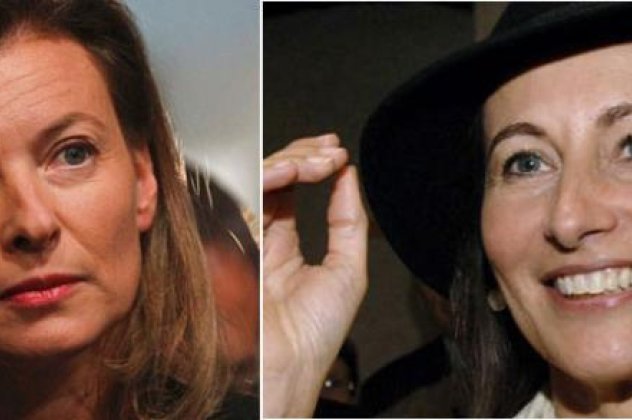 Οι δυο ''ανύμφευτες'' Πρώτες Κυρίες της Γαλλίας παίζουν με τα νεύρα του Ολλάντ!! - Κυρίως Φωτογραφία - Gallery - Video