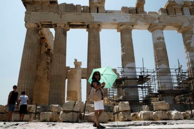 Κλειστή και η Ακρόπολη λόγω καύσωνα - Κυρίως Φωτογραφία - Gallery - Video