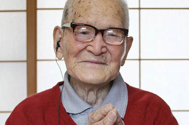 Δείτε τον γηραιότερο άντρα στον κόσμο! 115 ετών Γιαπωνέζος και μια χαρά! - Κυρίως Φωτογραφία - Gallery - Video