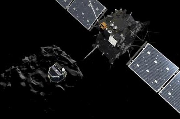 Στο δρόμο προς τον κομήτη το ρομπότ του σκάφους Rosetta - Με... μυστηριώδεις ήχους το υποδέχεται ο αστεροειδής! - Κυρίως Φωτογραφία - Gallery - Video