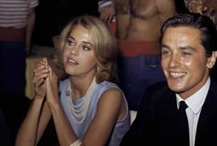 1960-Alain Delon & Jane Fonda: Kαλλονοί και οι 2 στα νιάτα τους - Η vintage φωτό με τους αστέρες μίας άλλης εποχής