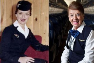 Πέθανε η μακροβιότερη αεροσυνοδός στον κόσμο - Η Bette Nash είχε μπει στο Ρεκόρ Γκίνες - Ξεκίνησε στα 21 της ... (φωτό)