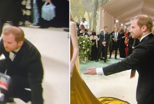 Ο Πρίγκιπας Χάρι πήγε στο Met Gala; Η εκπληκτική ομοιότητα με έναν κοκκινομάλλη βοηθό του event μόδας (φωτό-βίντεο)