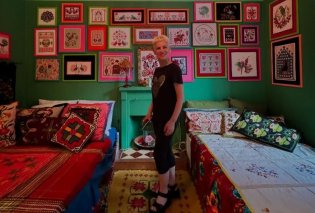 Η Μάγια Τσόκλη πέρασε υπέροχα στο πολύχρωμο, ατμοσφαιρικό σπίτι της Ελένης Ψυχούλη στο Πήλιο - Έτοιμο να υποδεχθεί & foodlovers (φωτό)