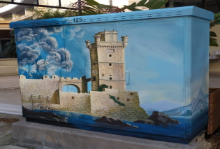 Good news η εθελοντική ομάδα «ομορφαίνουμε γειτονιές»: Τα απίστευτα έργα τέχνης στα κουτιά του ΟΤΕ στη Ρόδο - Δείτε φωτό από τις ζωγραφιές τους