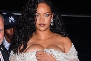 Maison Alaia: Υπέρκομψη η Rihanna στο front row της επίδειξης μόδας στη Νέα Υόρκη - Με glamorous custom δημιουργία έκανε grande είσοδο! (βίντεο)