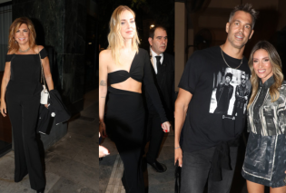 Υπέρλαμπρη, η Chiara Ferragni στο δείπνο με τους Έλληνες celebrities –Full in love, η Αθηνά Οικονομάκου & ο Μπρούνο Τσερέλα, super chic η Μιμή Ντενίση & πολύ sexy η Ιωάννα Μπούκη (φωτό)