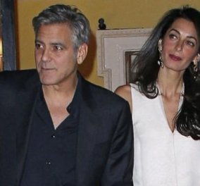 Ερωτευμένο & λαμπερό όσο ποτέ άλλοτε, το ζεύγος Clooney περπατά πιασμένο χέρι χέρι! (φωτό)