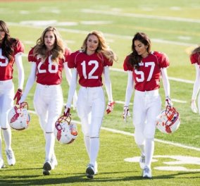 Το βίντεο κόστισε 4 εκ. δολ: Οι Άγγελοι της Victoria Secret παίζουν αμερικάνικο ποδόσφαιρο & θυμίζουν τον Άγιο Βαλεντίνο! 