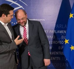 Μ. Σουλτς: "Είδα με φρίκη ότι η Ελλάδα εγκατέλειψε την κοινή γραμμή της ΕΕ για την Ρωσία"