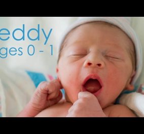 Μοναδικό βίντεο: O πρώτος χρόνος ενός μωρού σε 2 λεπτά!