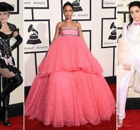 Βeyonce, Rihanna, Madonna, Cyrus & Kardashian έλαμψαν στα βραβεία Grammy - Δείτε φωτό από τις λαμπερές εμφανίσεις τους!