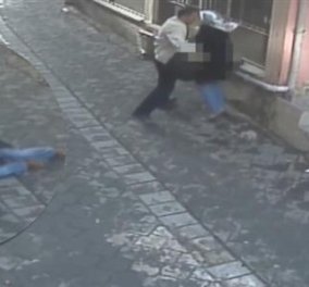 Τουρκία: Μαχαίρωσε τη γυναίκα του στη μέση του δρόμου επειδή ζήτησε να χωρίσουν! (Βίντεο) 