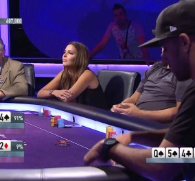 Topwoman η Miss Φινλανδία Sara Chafak - Διαλύει επαγγελματία παίκτη του πόκερ με την μπλόφα της που κάνει τον γύρο του κόσμου! (βίντεο)