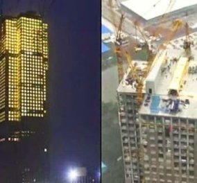 Συγκλονιστικό video: Ανέγερση ουρανοξύστη 57 ορόφων σε 19 ημέρες!