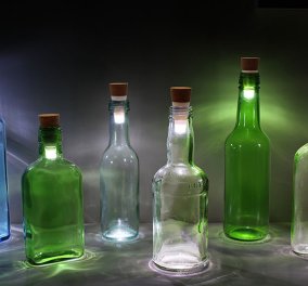Πώς να μετατρέψετε παλαιότερα μπουκάλια σε μοντέρνα και πρωτότυπα πορτατίφ! Απίθανες ιδέες!
