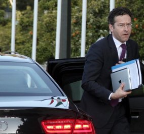 Γ. Ντάισελμπλουμ: ''Ζητά επείγουσα εξέταση του ελληνικού αιτήματος για τα 1,2 δισ. € του ΤΧΣ''