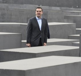 Η δεύτερη μέρα του Πρωθυπουργού στο Βερολίνο: Συμβολική επίσκεψη στο Μνημείο του Εβραϊκού Ολοκαυτώματος & συναντήσεις με Αριστερούς και Πράσινους
