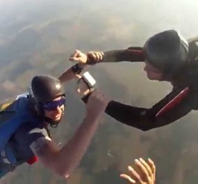 H... πτώση της ημέρας από 10.000 πόδια: Τι καταγράφει μια κάμερα GoPro όταν πέφτει από τόοοσο ψηλά!
