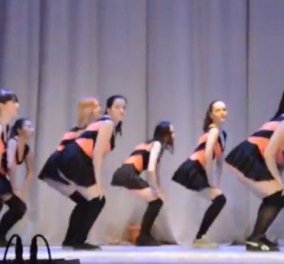 Βίντεο: Ο σέξι χορός των μαθητριών που δίχασε όσους τον παρακολουθήσαν & άναψε φωτιές στη Ρωσία!